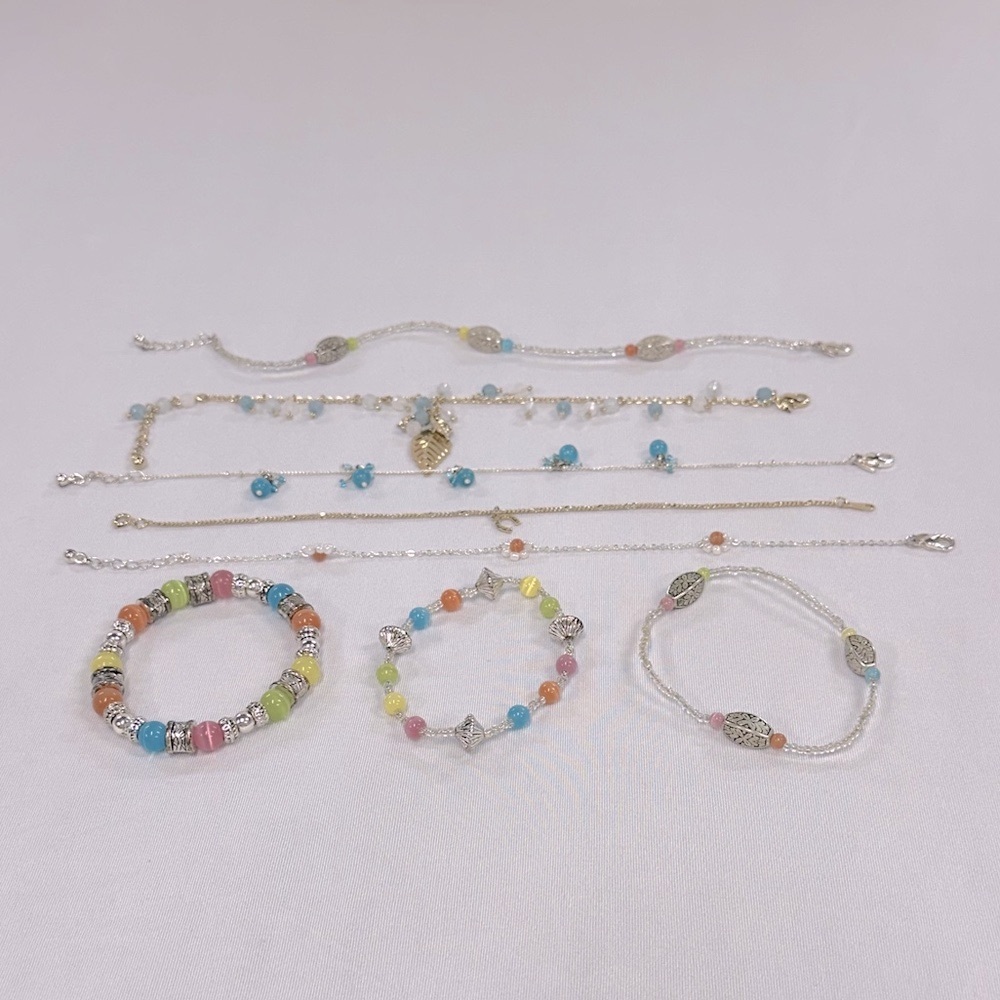 Vintage Avon Bracelets and Anklets (lot of 8)
